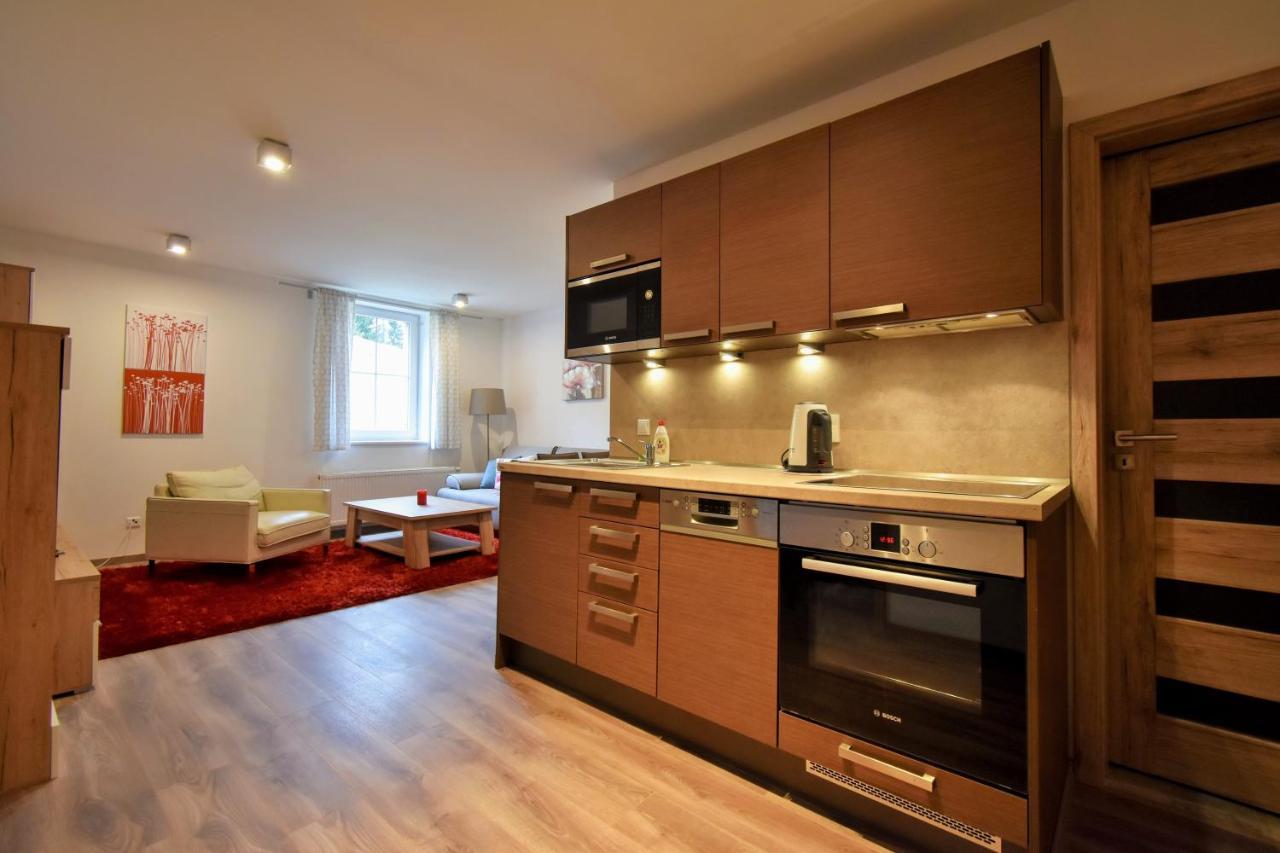 Apartment Dalibor II With Private Entrance And Private Garage Špindlerŭv Mlýn المظهر الخارجي الصورة